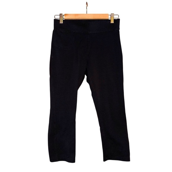 American Giant Pants - AMERICAN GIANT No BS Ponte Slim Pants Mid Rise Crop Leggings Black Size 2 Petite